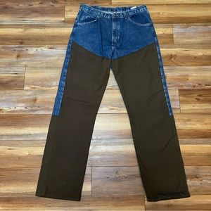 Wrangler Double Front Pro Gear 36 x 34 Hunting Brush Guard Mens Upland Jeans